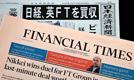 Financial Times: there was no guarantee of editorial independence written in to its takeover by Nikkei.