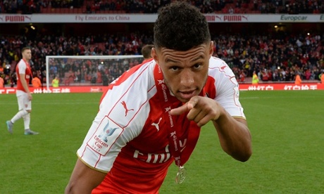 Alex Oxlade-Chamberlain looks desperate to express himself as Arsenal prepare for the new campaign.