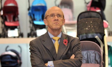 Mervyn Davies pictured in 2009 while minister for trade, investment and small business.