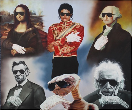 Paul Bedard's picture for Michael Jackson. 