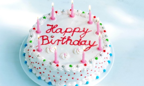 Birthday cake … Just don't sing anything.