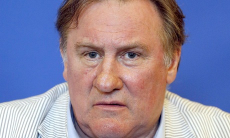 Fighting the good fight ... Gérard Depardieu.