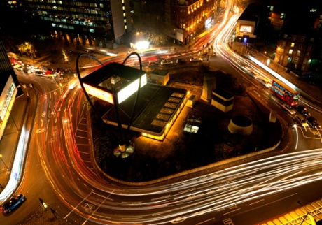 Silicon Roundabout in London.