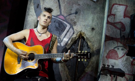 Aaron Sidwell as Johnny, walking a lonely road on the boulevard of broken dreams.