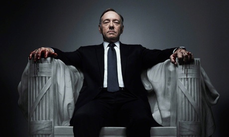 Kevin Spacey in Netflix's House of Cards.