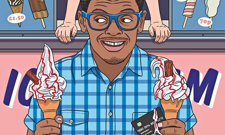 Cashless consumer illustration for Modern Tribes