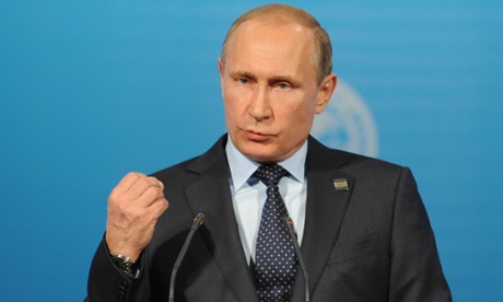 Russia's president, Vladimir Putin.