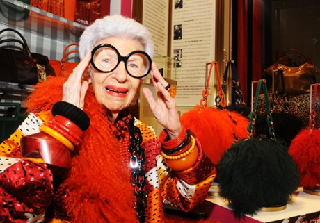 Iris Apfel.