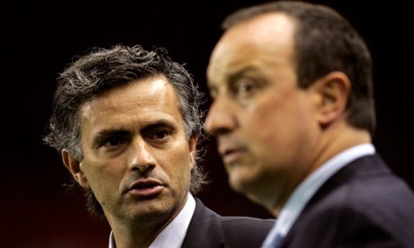 José Mourinho and Rafael Benítez first lock horns when in charge of Chelsea and Liverpool respectively in 2005 and the feud has continued ever since.