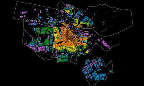 Maps reveal Amsterdam's many faces