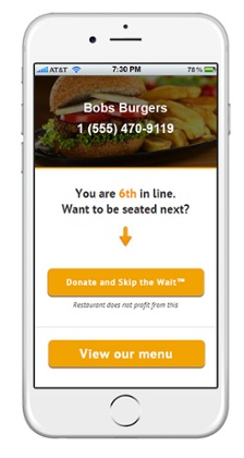 CharityWait screenshot