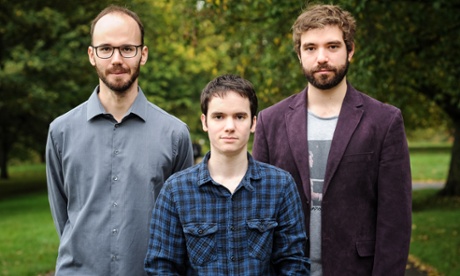 (L to r) Marton Juhasz, Alan Benzie and Andrew Robb