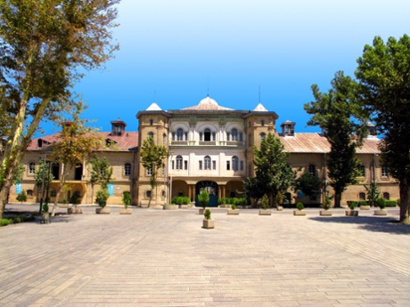The Bagh-e Melli compound in central Tehran.