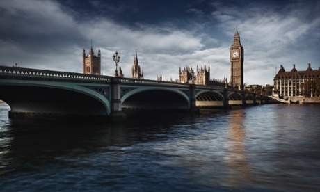 Houses of Parliament and Westminster Bridge, London