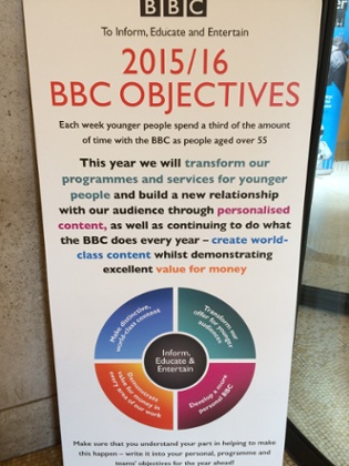 BBC objectives poster