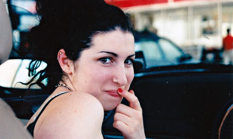 A young Amy Winehouse