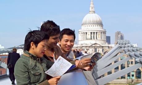 International students in London
