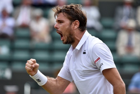 French Open champ Stan Wawrinka celebrates during his victory over Fernando Verdasco.