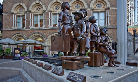 'Children of the Kindertransport' memorial, Liverpool Street Station, London, United Kingdom