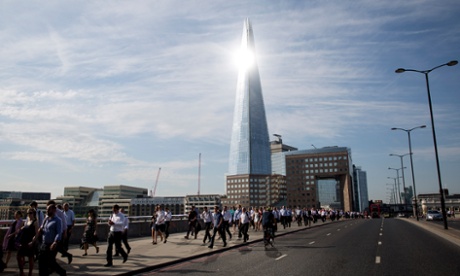 The Shard ... brutally destructive.