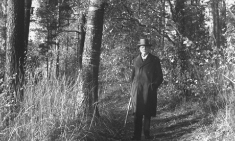 Sibelius in situ … the composer in later life.