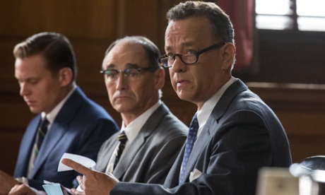 Tom Hanks in Steven Spielberg's Bridge of Spies.