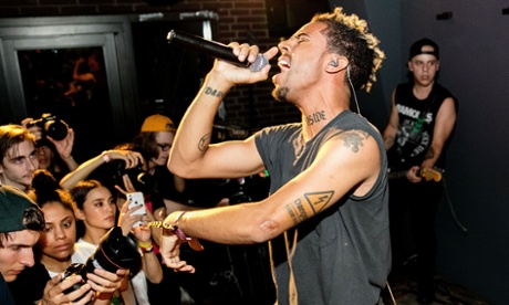 Rock this way: Mensa performs at The Virgin Hotel in Chicago.