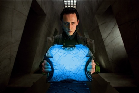 Tom Hiddleston as Loki in <em>Thor</em> (2011).