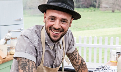 Stu the hipster, one of this year's Bake Off hopefuls.