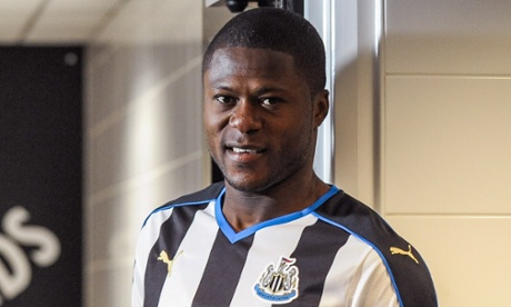 New Newcastle United signing Chancel Mbemba.