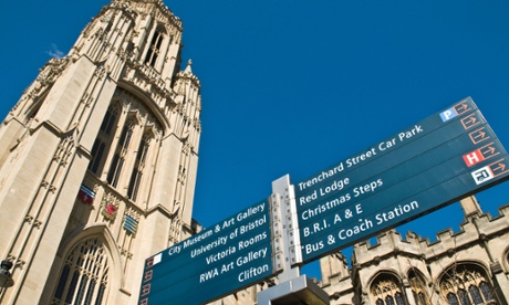The Wills Memorial Building at University of Bristol where the public lecture and discussion took place.