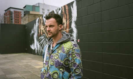 Actor and political activist Dan Glass, pictured in Glasgow. Glass helped set-up the Never Again! project in Germany, which brought together the grandchildren of Nazi Holocaust perpetrators and the relatives of their victims