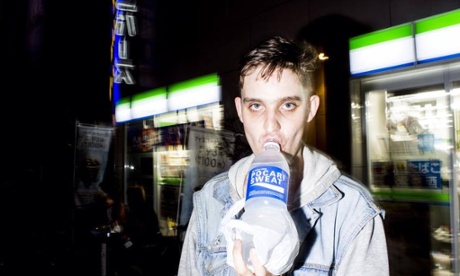 Juiceboxxx on tour in Japan.