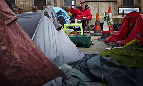homeless campers manchester