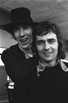 Pete and Dud in New Zealand in 1971.