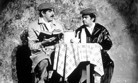 Pete and Dud, the ‘old warm double act’.