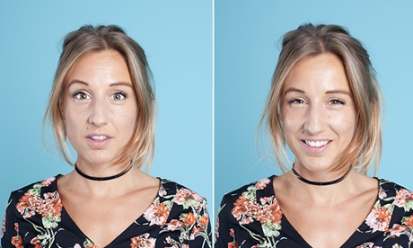 Morwenna Ferrier squinching