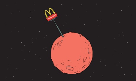 How We'll Live on Mars illustration Matt Blease