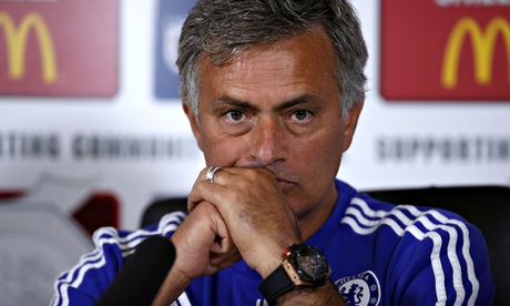 Chelsea manager, José Mourinho, in the buildup to his club's search to be English champions