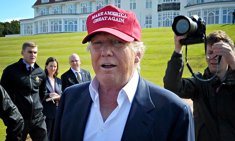 Donald Trump visits Scotland