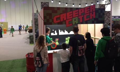 If this was happening in Minecraft, you'd be stepping back quickly right now.