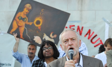 Jeremy Corbyn: 'He's the one on the demo with the beard and sandals.'