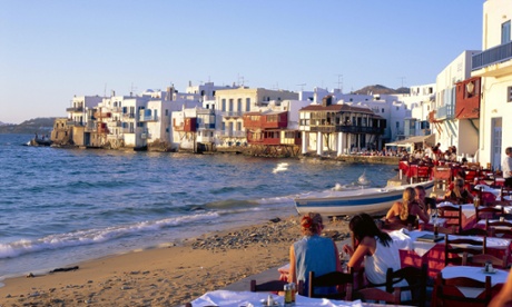 Looks Greek to me … alfresco dining in Crete.