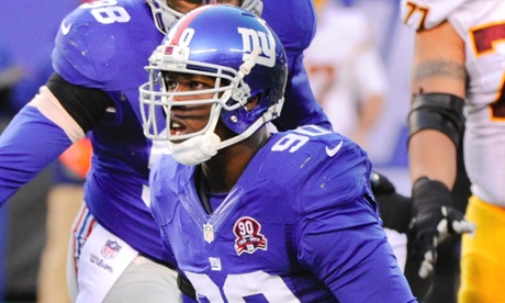 New York Giants star Jason-Pierre Paul.