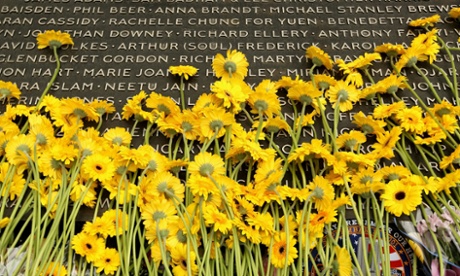 Flowers at the Hyde Park 7/7 memorial
