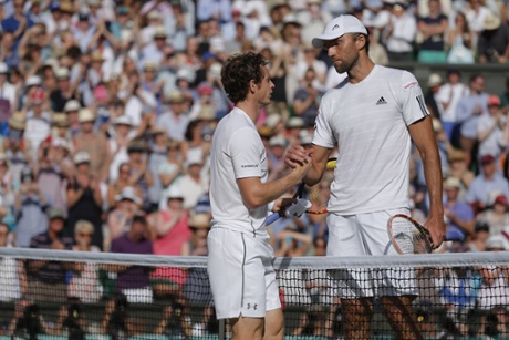 “I came up with some good lobs, good passing shots today. I managed to keep him low,” Murray said after the game.