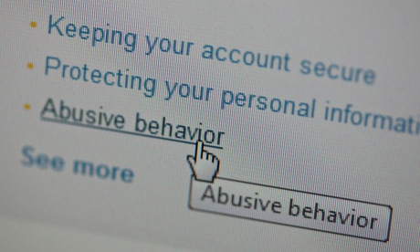 Twitter abuse reporting