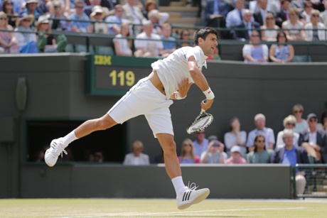 The games are going with serve so far.