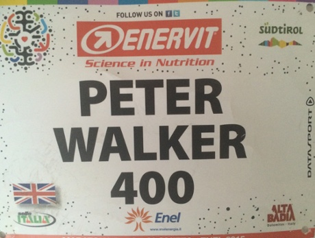 Maratone race number