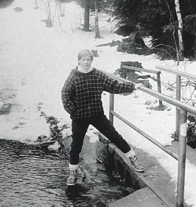 Angela Marquardt as a teenager in 1987.